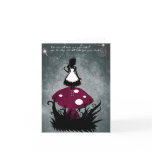 Alice in Wonderland Card