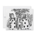 Alice in Wonderland Card Soldiers invitation