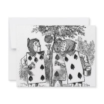 Alice in Wonderland Card Soldiers invitations by heatherb3000 Alice in Wonderland Card Soldiers invitations
