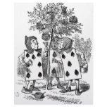 Alice in Wonderland Card Soldiers Customized Letterhead