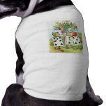 Alice in Wonderland: Cards Painting Roses Red 2 Dog Tee