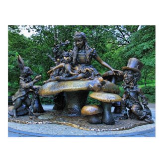 Alice in Wonderland - Central Park NYC Post Cards