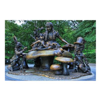 Alice in Wonderland - Central Park NYC Print