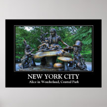Alice in Wonderland - Central Park NYC Print