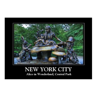 Alice in Wonderland - Central Park NYC Print