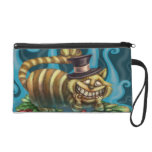 Alice in Wonderland Cheshire Cat Wristlet Purses