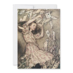 Alice in Wonderland Child Birthday Invitation