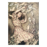 Alice in Wonderland Child Birthday Invitation