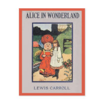 Alice in Wonderland Cover postcards by postcardsfromtheedge Alice in Wonderland Cover postcards