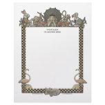 Alice in Wonderland Customized Letterhead