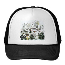 Alice in Wonderland Deck of Cards Trucker Hats