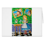 Alice in wonderland, drink me. Mad hatter Cards