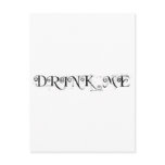 Alice in Wonderland: Drink Me Postcard