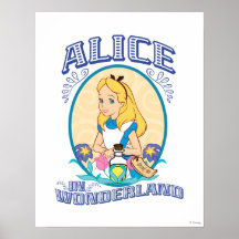 Alice in Wonderland - Frame Print