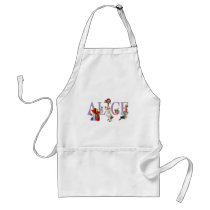 ALICE IN WONDERLAND & FRIENDS APRONS