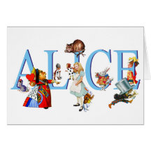 ALICE IN WONDERLAND & FRIENDS CARDS