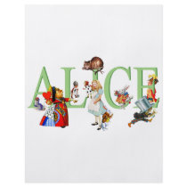 ALICE IN WONDERLAND & FRIENDS PERSONALIZED FLYER
