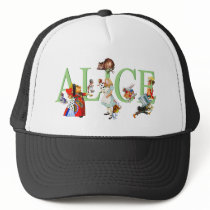 ALICE IN WONDERLAND & FRIENDS MESH HAT