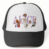 ALICE IN WONDERLAND & FRIENDS TRUCKER HAT