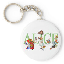 ALICE IN WONDERLAND & FRIENDS KEY CHAINS