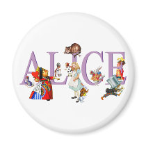 ALICE IN WONDERLAND & FRIENDS MAGNETS