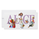 ALICE IN WONDERLAND & FRIENDS CUSTOM PHOTO CARD