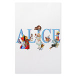 ALICE IN WONDERLAND & FRIENDS CUSTOMIZED STATIONERY