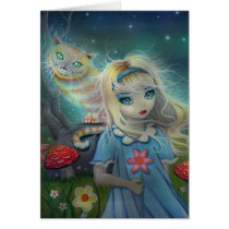 Alice in Wonderland Greeting Card
