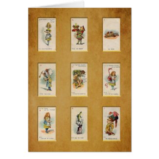 Alice in Wonderland Greeting Card