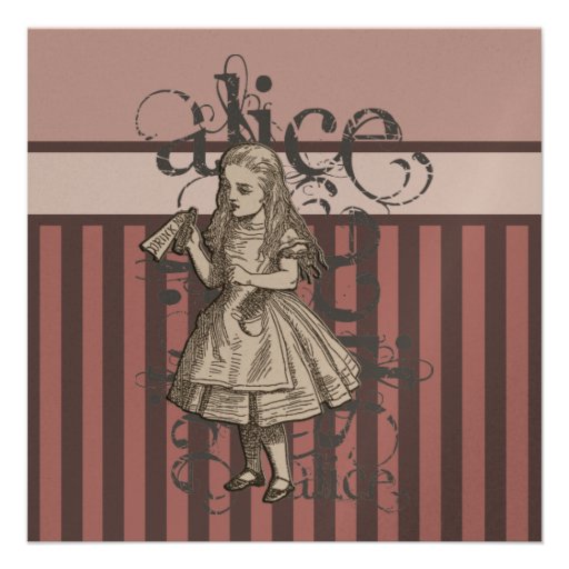 Alice In Wonderland Grunge (Pink) Announcement
