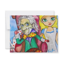 ALICE IN WONDERLAND invitations