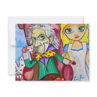 ALICE IN WONDERLAND invitation