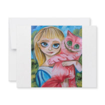 ALICE IN WONDERLAND invitations