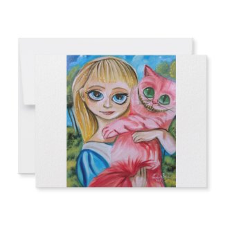 ALICE IN WONDERLAND invitation