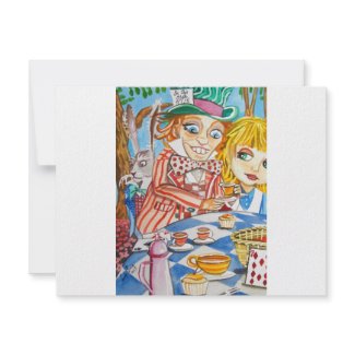 ALICE IN WONDERLAND invitation