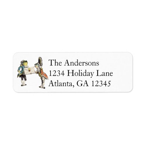 Alice in Wonderland Return Address Labels by Smack