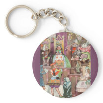 Alice in Wonderland keychains
