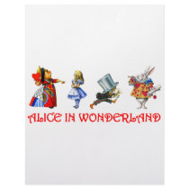 ALICE IN WONDERLAND PERSONALIZED LETTERHEAD