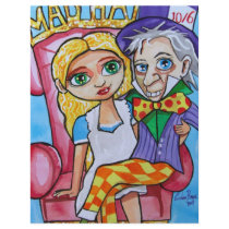 ALICE IN WONDERLAND MAD HATTER FLYERS
