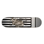 Alice In Wonderland Mad Hatter Grunge Custom Skateboard