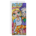 ALICE IN WONDERLAND MAD HATTER FULL COLOR RACK CARD