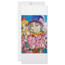 ALICE IN WONDERLAND MAD HATTER rack cards