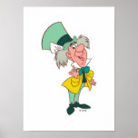 Alice in Wonderland Mad Hatter standing talking Poster