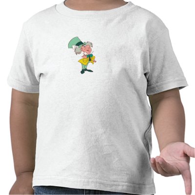 Alice in Wonderland Mad Hatter standing talking T Shirt by disney