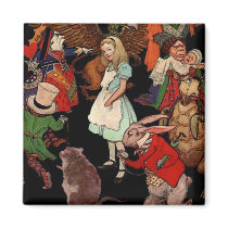 Alice in Wonderland magnets by MyOtherPlanet Alice in Wonderland magnets