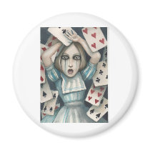 Alice in wonderland magnets
