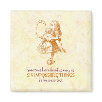 Alice in Wonderland Refrigerator Magnets