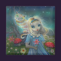 Alice in Wonderland Magnet magnets