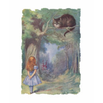 Alice in Wonderland meets Cheshire Cat t-shirts by Storybook_Quotes Alice in Wonderland meets Cheshire Cat t-shirts