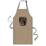 Alice in Wonderland Meets Red Queen Chess Piece Aprons